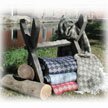 Amana Woolen Mill Diamond Cotton Throw Blanket